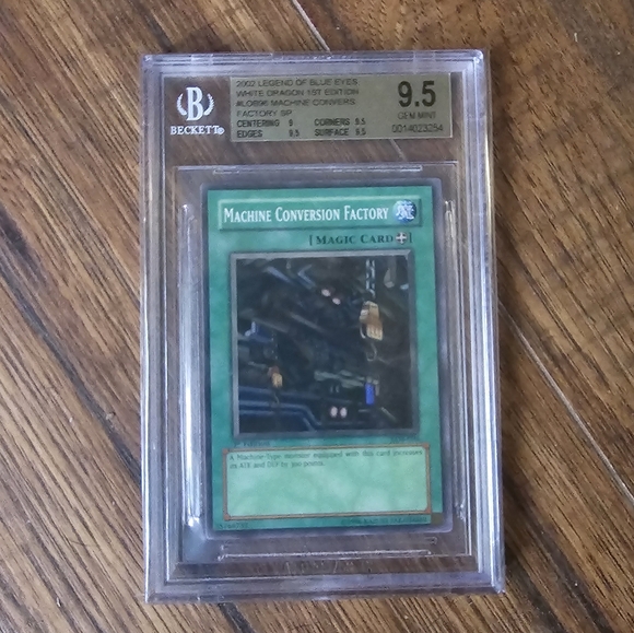 Konami Other - Beckett 9.5 LOB-096 1st Edition